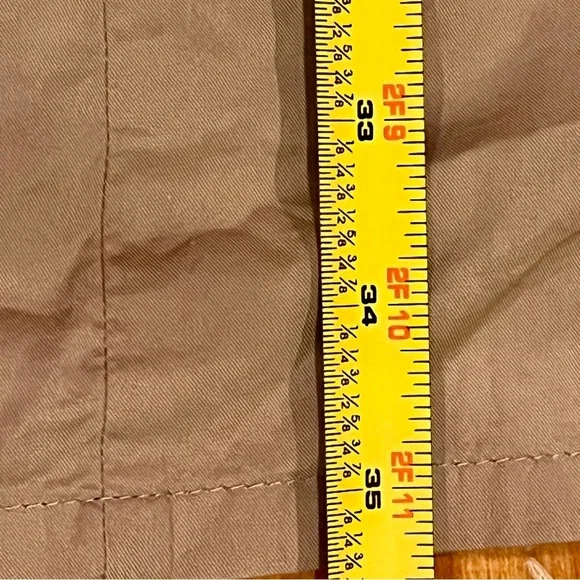 Old Navy Catherine Maxi Dress Tan Camel with Pockets - Picture 11 of 11